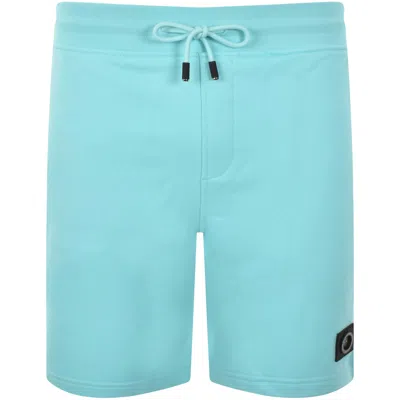 Marshall Artist Siren Loopback Shorts Aqua Blue