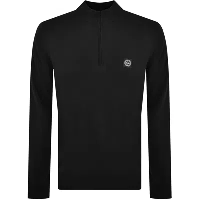 Marshall Artist Siren Quarter Zip Jumper Black