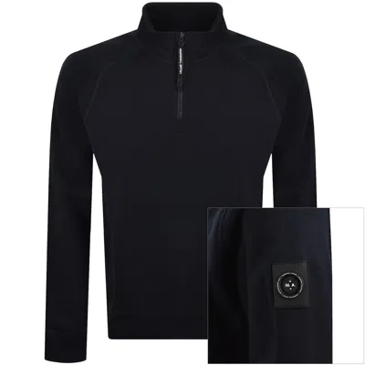Marshall Artist Siren Sweatshirt Navy In Black