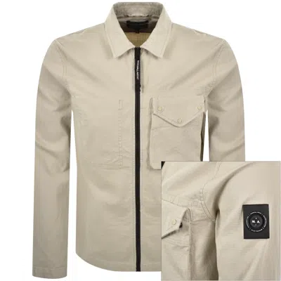 Marshall Artist Vena Overshirt Beige In Neutral