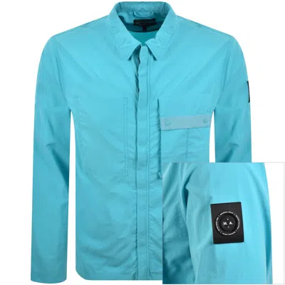 Marshall Artist Woodvale Overshirt Blue