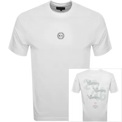 Marshall Artist World In Motion T Shirt White