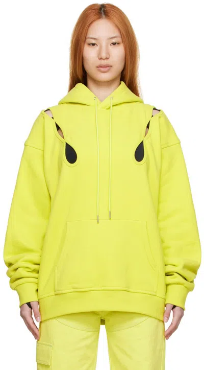 Marshall Columbia Ssense Exclusive Green Cotton Hoodie In Lime