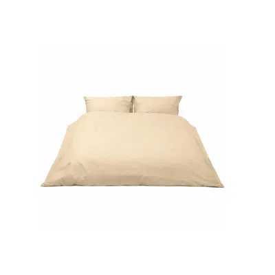 Marshmellow Fabrics Duvet Cover Set- 200 Threads Percale- Light Yellow