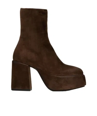 Marsèll 100mm Platform-sole Boots In Brown