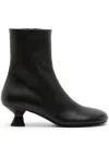 Marsèll Square Toe 50mm Boots In Black
