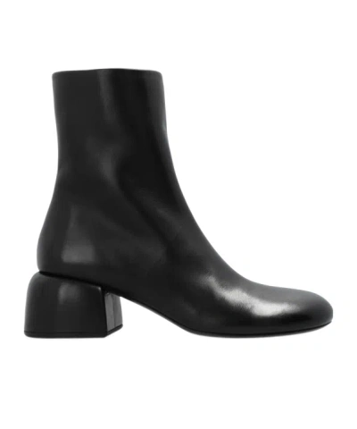 Marsèll 50mm Leather Boots In Black