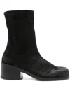 Marsèll Thick Heeled Short Boots In Black