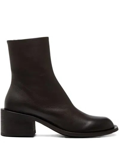 Marsèll 60mm Leather Ankle Boots