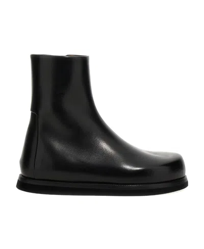Marsèll Accom Round-toe Boots In Black