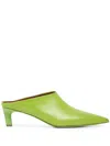 Marsèll Aculeo Mules In Green