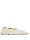 Marsèll Flat Sole Ballet Flats With Round Toe In Neutrals
