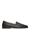 Marsèll Almond-toe Leather Loafers In Black