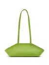 Marsèll Angular Leather Shoulder Bag In Green