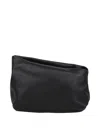 Marsèll Marsell Asymmetric Suede Shoulder Bag In Black