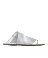 Marsèll Asymmetrical Toe Slippers In White