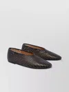 Marsèll Ballet Flats With Leather Upper And Perforated Design