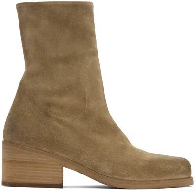 Marsèll Beige Cassello Boots In 310 Hzlnt