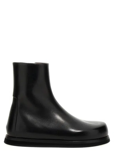 MARSÈLL BLACK ACCOM ANKLE BOOTS