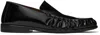 Marsèll Black Mocassino Loafers In Black
