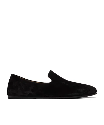 MARSÈLL BLACK STECCOBLOCCO SLIP ON LOAFERS