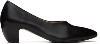 Marsèll Black Stonda Heels In 666 Black