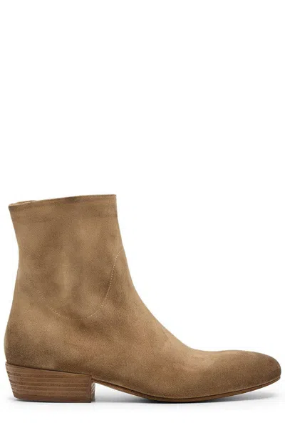 Marsèll Block Heeled Ankle Boots In Black