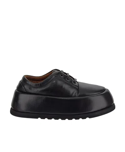 Marsèll Bombo Leather Derby Shoes In Black