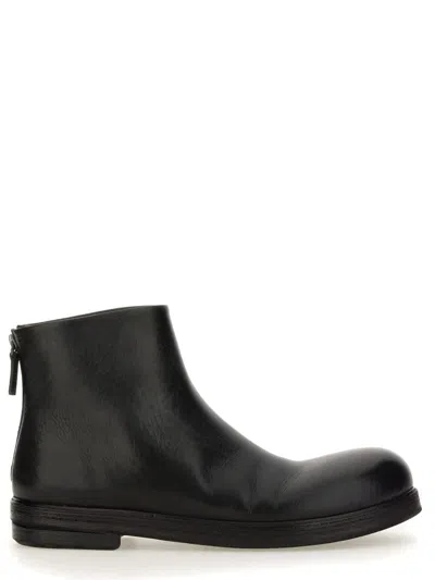 Marsèll Pumpkin Ankle Boots In Black