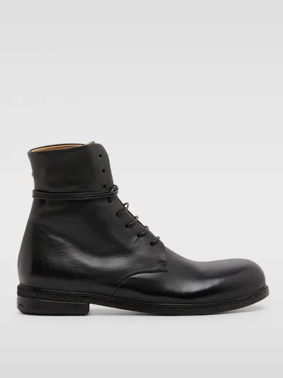 Marsèll Men's Zucca Media Lace-up Leather Boots In Black