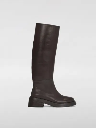 Marsèll Woman Boot Dark Brown Size 7 Calfskin