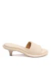 Marsèll Women's Spilla 60mm Leather Kitten-heel Mules In White