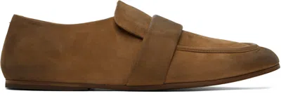 Marsèll Brown Steccoblocco Loafers In Basalt
