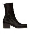 Marsèll Thick Heeled Short Boots In Black