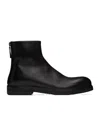 Marsèll Black Zucca Zeppa Ankle Boots In Black