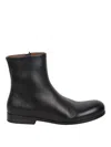 Marsèll Woman Ankle Boots Black Size 7 Calfskin In Black