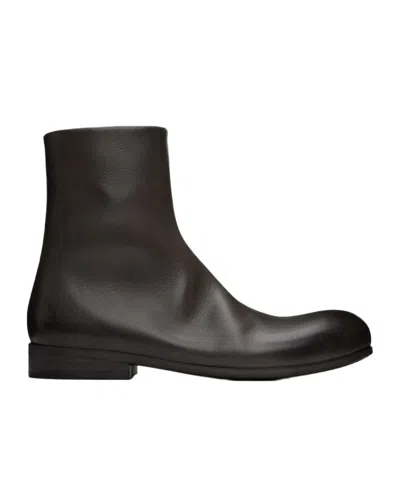 Marsèll Capozucca Side Zipper Ankle Boots In Black