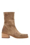 Marsèll Marsell Suede And Split Suede Ankle Boots