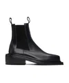 Marsèll Cassettino Square-toe Ankle Boots In Black