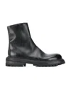Marsèll Chunky Sole Leather Boots In Black