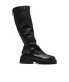 Marsèll Chunky-sole Leather Boots In Black