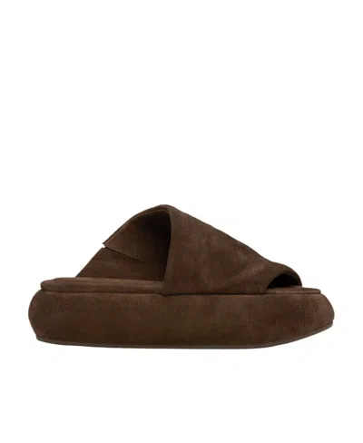 Marsèll Ciambellona Thick Sole Slippers In Black