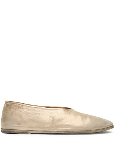 Marsèll Coltellaccio Ballerinas In Metallic