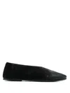 Marsèll Coltellaccio Round-headed Ballet Shoes In Black