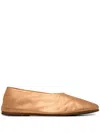 Marsèll Coltellaccio Ballet Flats In Gold