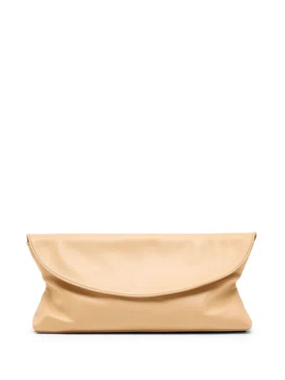 Marsèll Dromette Clutch Bag In Beige