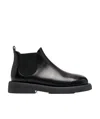 Marsèll Elasticated Panel Platform Sole Ankle Boots In Black