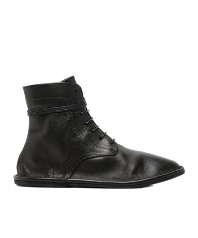 Marsèll Filo Laced Ankle Boots In Black