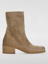 Marsèll Block-heel Suede Ankle Boots In Braun