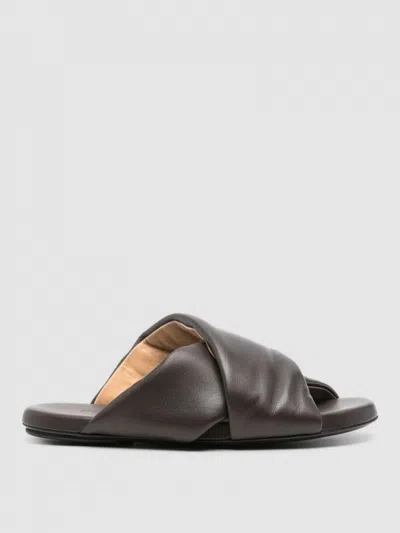 MARSÈLL FLAT SANDALS MARSÈLL WOMAN COLOR BROWN,F62251032